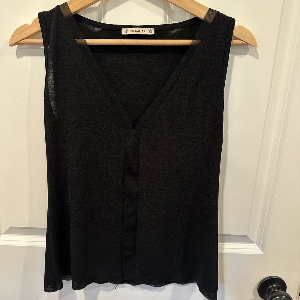 Pull&Bear Tank Top V Neck